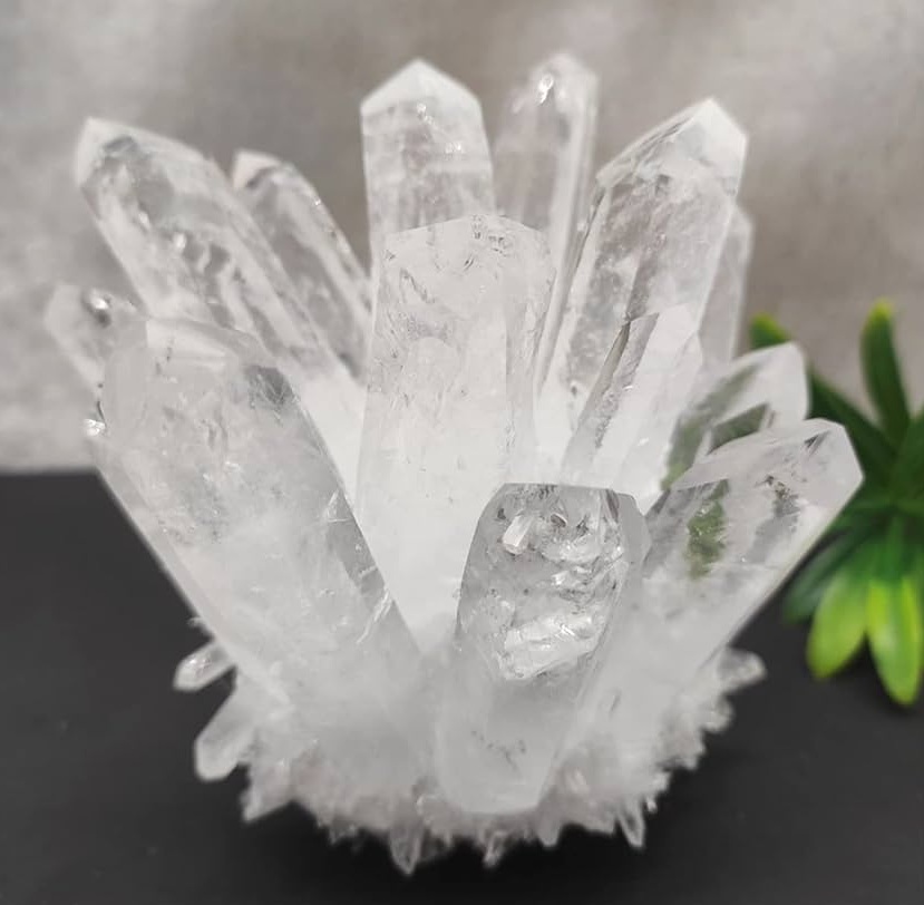 Natural White Quartz Cluster